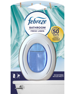 1 x 7.5ml Febreze Bathroom Air Freshener - Fresh Linen