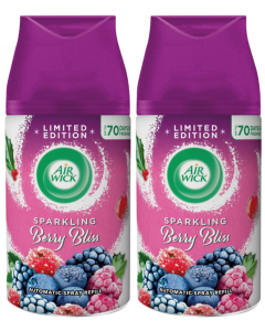 2 x Air Wick Freshmatic Automatic Spray Refill 250ml - Sparkling Berry Bliss