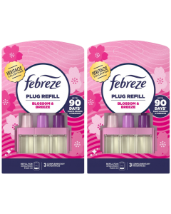 2 x 20ml Febreze 3Volution Plug in refill - Blossom & Breeze