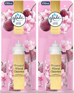 2 x Glade Sense and Spray Refill 18ml - Frosted Floral Cherries