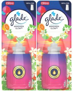 2 x Glade Sense and Spray Refill 18ml - Mandarin Glow