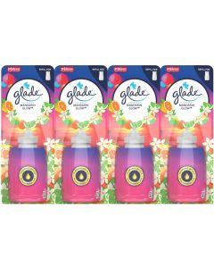 4 x Glade Sense and Spray Refill 18ml - Mandarin Glow