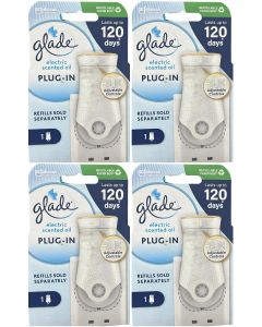 4xGlade Electric Scented Oil Plug in 3 pin Holder/Unit/Device