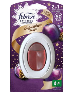 1 x 7.5ml Febreze Bathroom Air Freshener - Sugarplum Delight