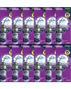 12 X Glade Touch & Fresh Air freshner Refill 12ml - Lavender