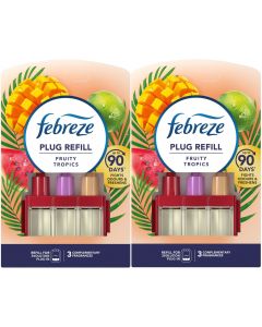 2 x 20ml Febreze 3Volution Plug in refill - Fruity Tropics
