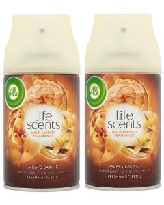 2 x Air Wick Freshmatic Max Automatic Spray Refill 250ml - Mum's Baking