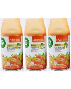 3 x Air Wick Freshmatic Max Automatic Spray Refill 250ml - Anti Tobacco