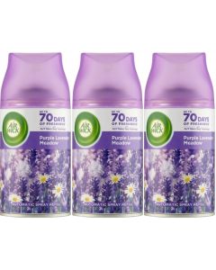 3 x Air Wick Freshmatic Max Automatic Spray Refill 250ml - Lavender