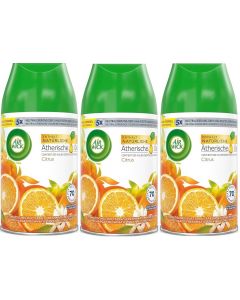 3 x Air Wick Freshmatic Max Automatic Spray Refill 250ml - Citrus