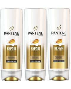 3 x 400ml Pantene Pro-V Repair & Protect Conditioner for Weak, Damaged Hair