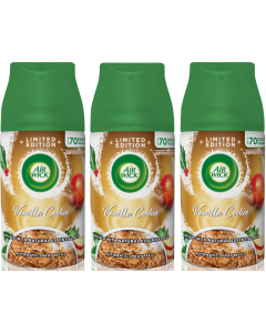 3 x Air Wick Freshmatic Spray Refill 250ml - Vanilla Cookie 