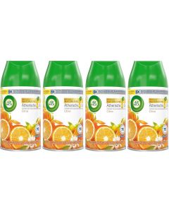 4 x Air Wick Freshmatic Max Automatic Spray Refill 250ml - Citrus