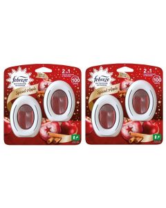 4 x 7.5ml Febreze Bathroom Air Freshener - Spiced Apple