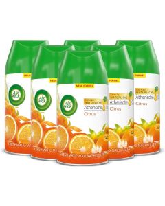 6 x Air Wick Freshmatic Max Automatic Spray Refill 250ml - Citrus