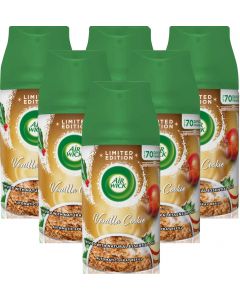 6 x Air Wick Freshmatic Spray Refill 250ml - Vanilla Cookie 