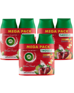 6 x Air Wick Freshmatic Spray Refill 250ml - Fruity Winter Punch