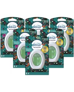 6 x 7.5ml Febreze Bathroom Air Freshener - Woodland Whispers
