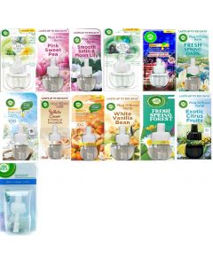 6 X AIR WICK PLUG IN OIL REFILLS -  CHOOSE SCENT 