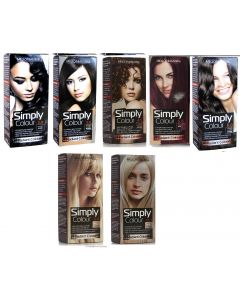 3 x Mellor & Russell Simply Colour Permanent Hair Colour - Choose Shade 
