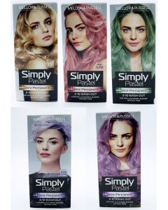 3 x Mellor & Russell Simply Pastel Semi-Permanent Hair Colour - Choose Shade 