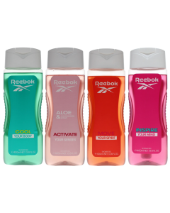 3 x 400ml Reebok Shower Gel for Women