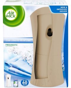 Air Wick Freshmatic Autospray holder and refill 250ml - Cool Linen & White Lilac