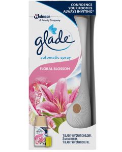 1 X Glade Automatic Spray Complete Unit + 269ml Refill - Floral Blossom